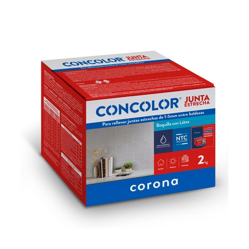 Fragua - Junta Estrecha - CONCOLOR® 2 Kg Gris Claro