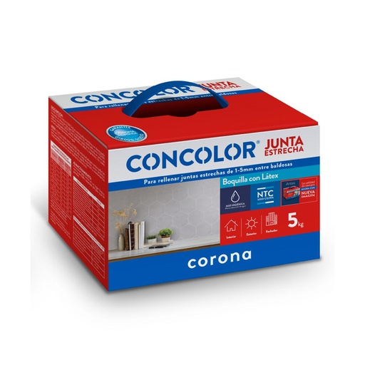Fragua - Junta Estrecha - CONCOLOR® 5 Kg Negro
