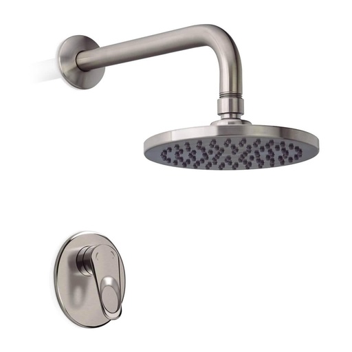 Ducha Ultra Ahorradora Monocontrol Koral PRO Niquel