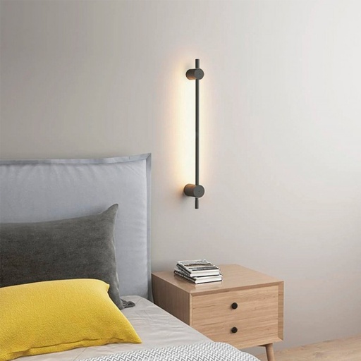 Lámpara de Pared Vensuk Negro