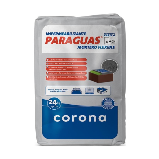 Mortero Flexible PARAGUAS® Bicomponente