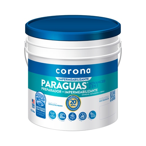 PARAGUAS® Advanced 2 En 1 Negro