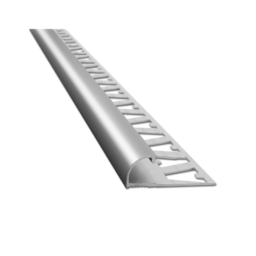 Aluminio Guardacanto Bull 10 Cromado Mate