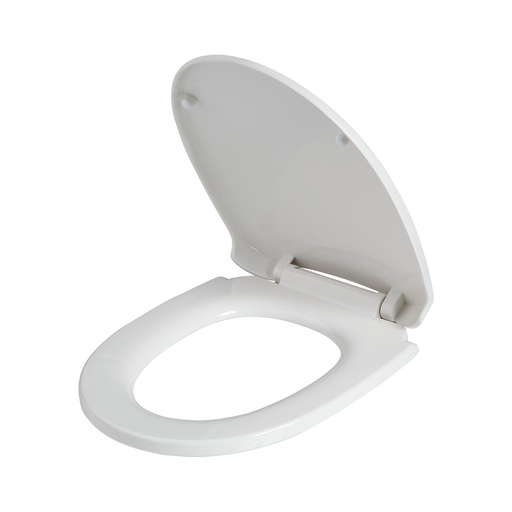 Asiento Bronzo Cierre Suave Alongado Blanco