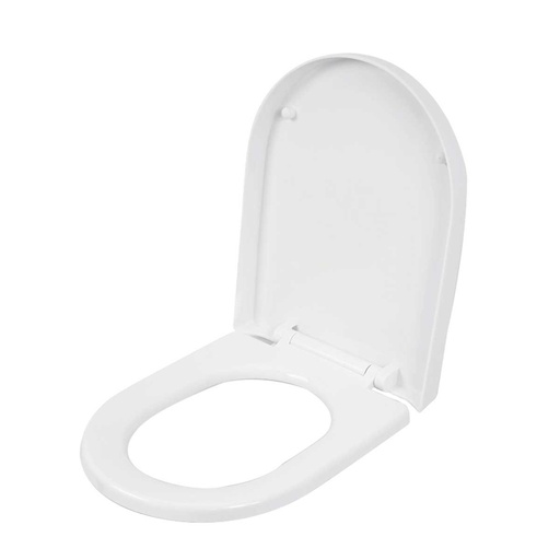 Asiento Fussion Cierre Suave Alongado Blanco
