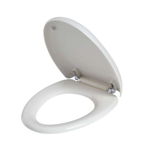 Asiento Prestigio Cierre Suave Alongado Blanco