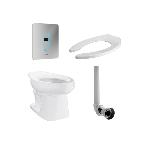 Kit Taza Báltica Plus Entrada Posterior con Válvula Dúplex Pro