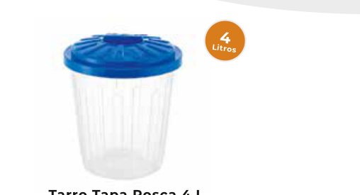 Tarro Tapa Rosca 4 L Blanco