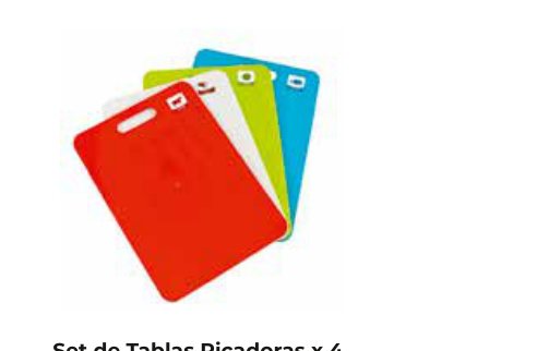 Tabla Picadora Set x 4