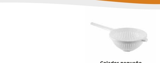 Colador Mediano Blanco