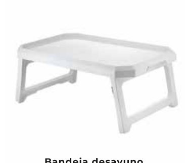 Bandeja Desayuno Blanca