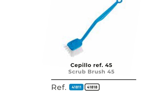 Cepillo Ref 45 Azul