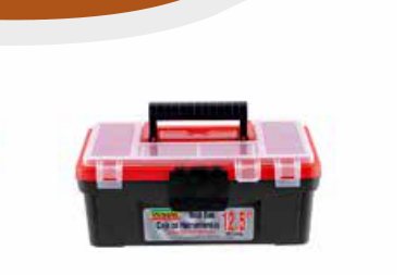 Caja Herramientas 12.5" Negra/Roja
