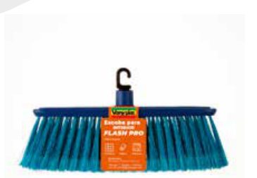 Repuesto Escoba Flash Pro Interior Azul