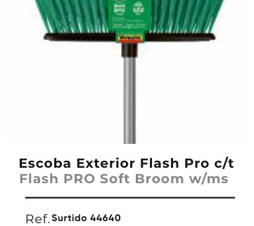 Escoba Flash Pro Interior C/T Surtida