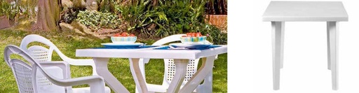 Mesa 75 x 75 Blanca