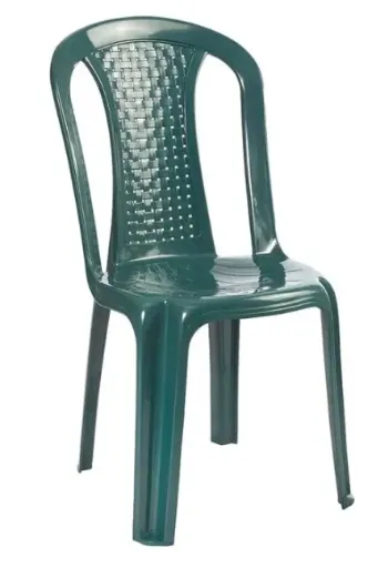 Silla Bambu Verde Oscuro