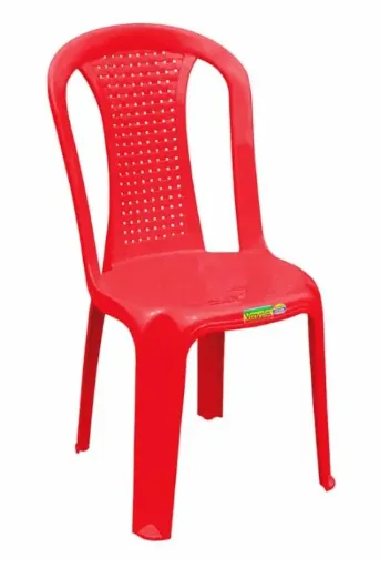 Silla Bambu Roja