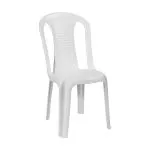 Silla Bambu Blanca