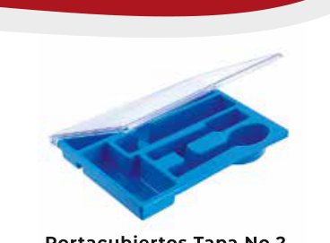 Portacubiertos 2 Blanco