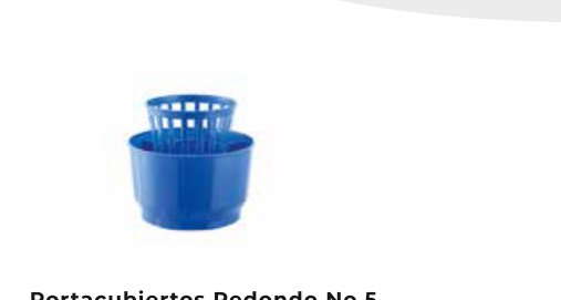 Portacubiertos 5 Blanco