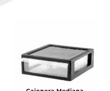 Cajonera Mediana Blanca