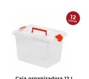 Caja Organizadora 12 L Azul