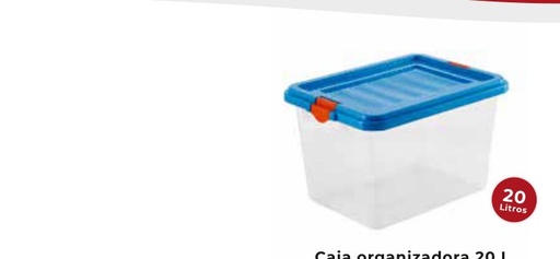 Caja Organizadora 20 L Azul