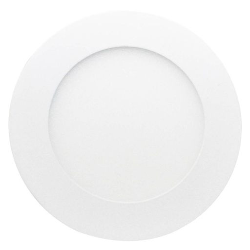 PANEL LED 6W REDONDO INCRUSTAR LUZ CALIDA UDUKE (3500K)(85-265V)(HT80359)(35002C)