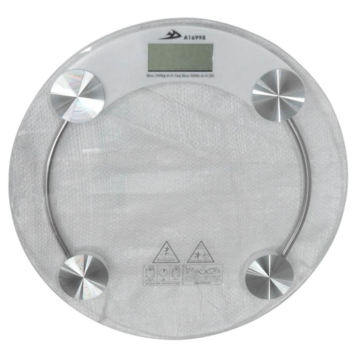 PESA PERSONAS LUJO CONSTANT EN VIDRIO 150KG (HT70065)