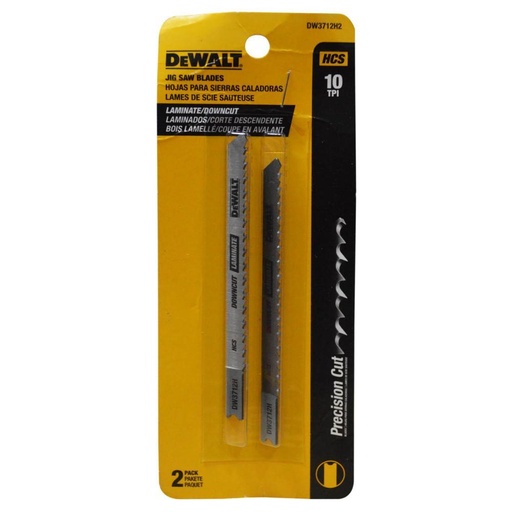 SIERRA PARA CALADORA LAMINA DEWALT X 2 (10TPI (DW3712H2)