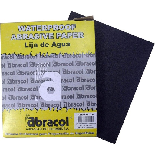 LIJA ABRACOL  150 ( LIJADO EN AGUA (RPHLC0150000