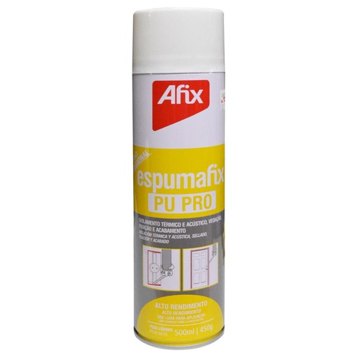 ESPUMA DE POLIURETANO AFIX PEGATEX 500ML
