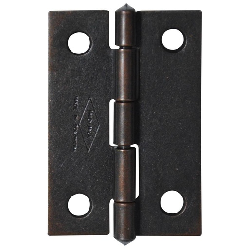 BISAGRA COMUN INDUMA 2" PAVONADA  (PRECIO X 12 PRS)(T1303-194)(T1103-0051)
