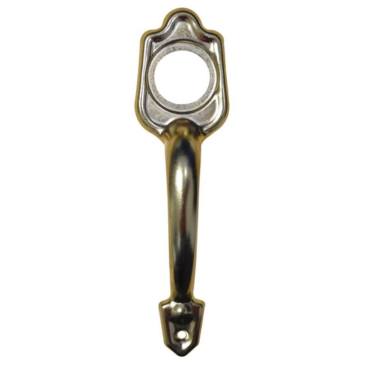 MANIJA PUERTA GATO EMPERADOR LATON BRILLANTE(767)