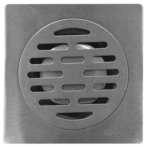 REJILLA PISO ACERO INOXIDABLE 10 X 10CM- 11/2 CLASICA GRIVAL (937220001)