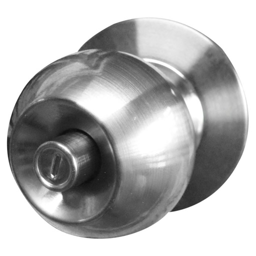 CHAPA BOLA BANO P/METALICO OVALADO CROMADA CAROLINA YALE (6374)