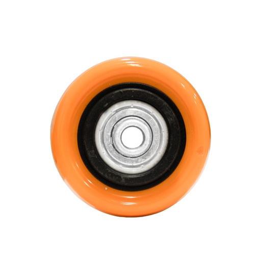 RUEDA INDIVIDUAL NARANJA 65MM 90KG (RODACHINES 2 1/2) (HT80027)