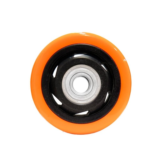 RUEDA INDIVIDUAL NARANJA 75MM 100KG (RODACHINES 3) (HT80028)