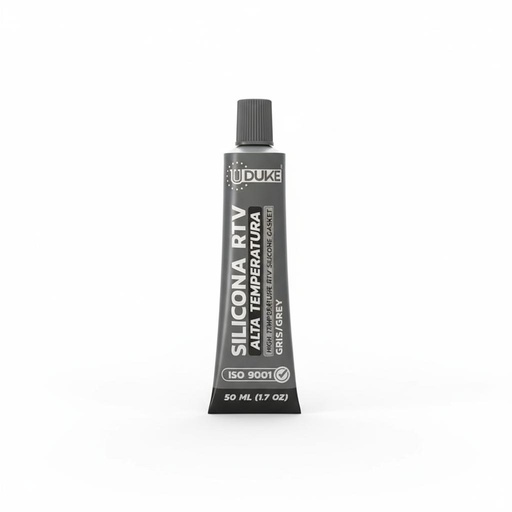 SILICONA UDUKE 50 ML RTV GRIS ALTA TEMPERATURA AUTOMOTRIZ (HT80124)