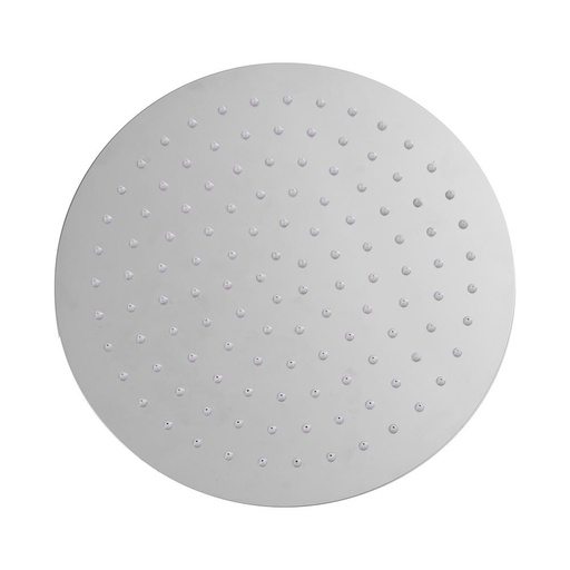 DUCHA REGADERA UDUKE CROMADA ACERO INOXIDABLE 10 REDONDA  (HT80146)