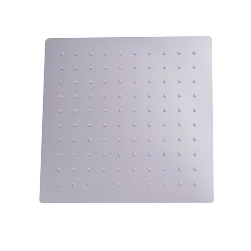 DUCHA REGADERA UDUKE CROMADA ACERO INOXIDABLE 10 CUADRADA  (HT80147)