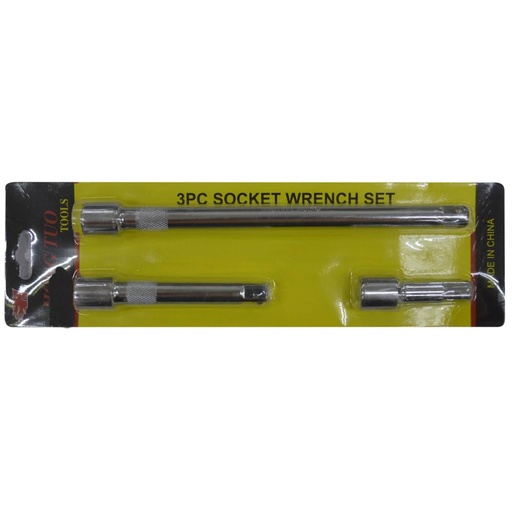 EXTENSION RACHET 1/2 X 3 PCS (3-5-10) PROLONGADOR (HT80316)