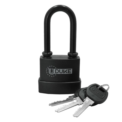 CANDADO INTEMPERIE ARCO LARGO 45 MM NEGRO UDUKE (HT90180)