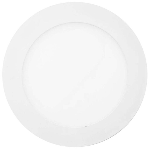 PANEL LED 9W REDONDO INCRUSTAR LUZ CALIDA UDUKE (3000K) (HT80362)(35003C)