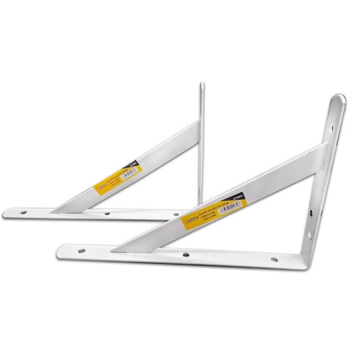 PIE AMIGO UDUKE REFORZADO BLANCO X PAR 8X5 (20X12CM)(CAL 2MM) (HT90232)