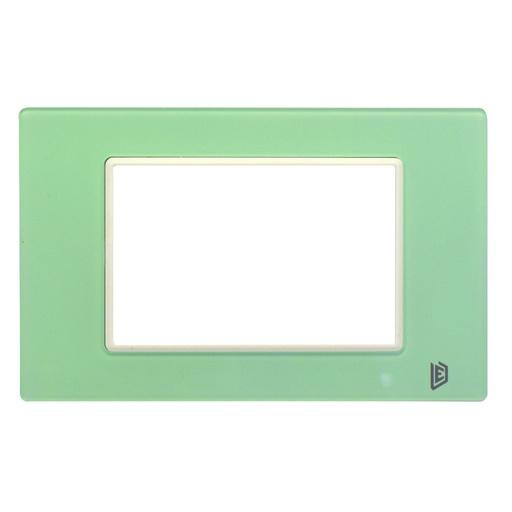 TAPA LUXOR VERDE CRISTAL ACRILICA CUADRADA (V10-02AV)