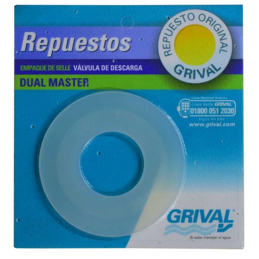 REPUESTO EMPQTEUE UNIDAD DE SELLE PARA VALVULA DE DESCARGA DUAL MASTER GRIVAL (O22630001)