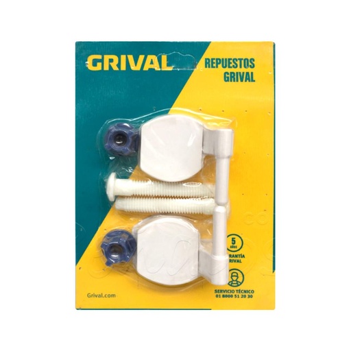 REPUESTO HERRAJE SANITARIO SENSACION BLANCO GRIVAL (O13740001)