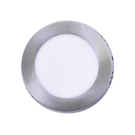 PANEL LED 6W REDONDO S/P SATINADO LUZ DIA UDUKE (HT80373A)